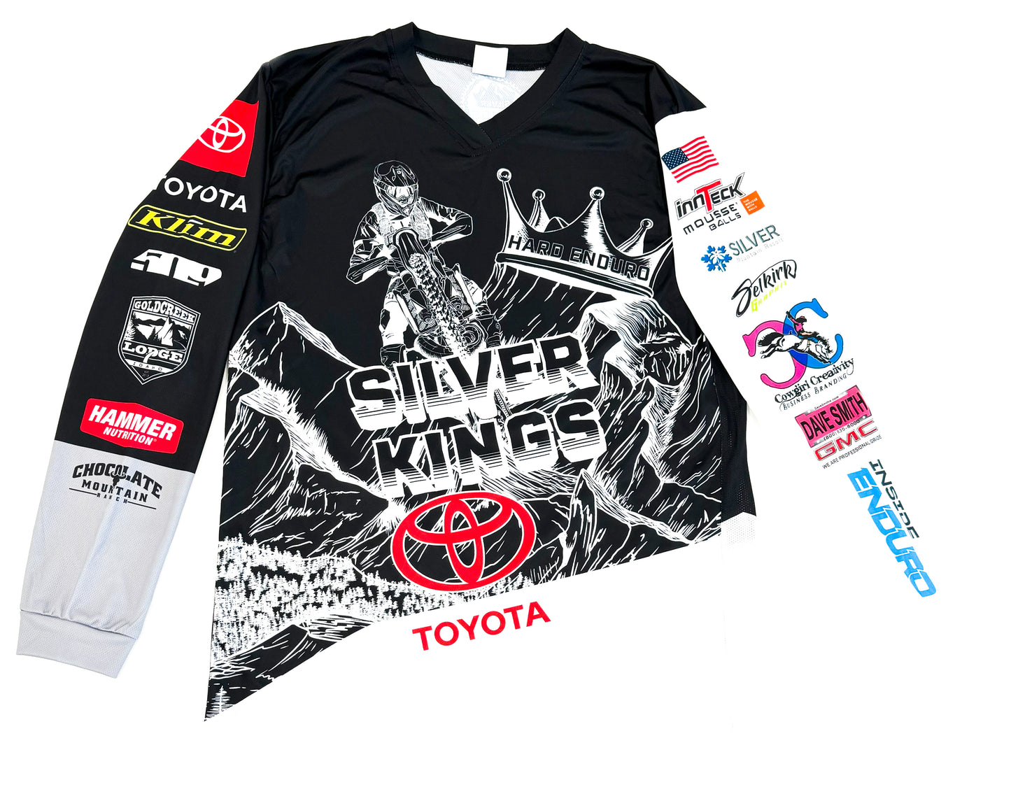 2024 Toyota Silver Kings Hard Enduro Race Jersey - Non-Customized