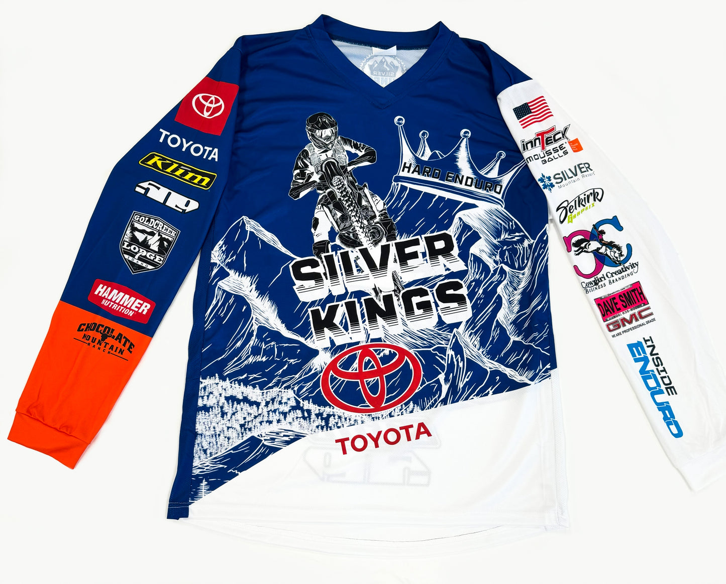 2024 Toyota Silver Kings Hard Enduro Race Jersey - Non-Customized