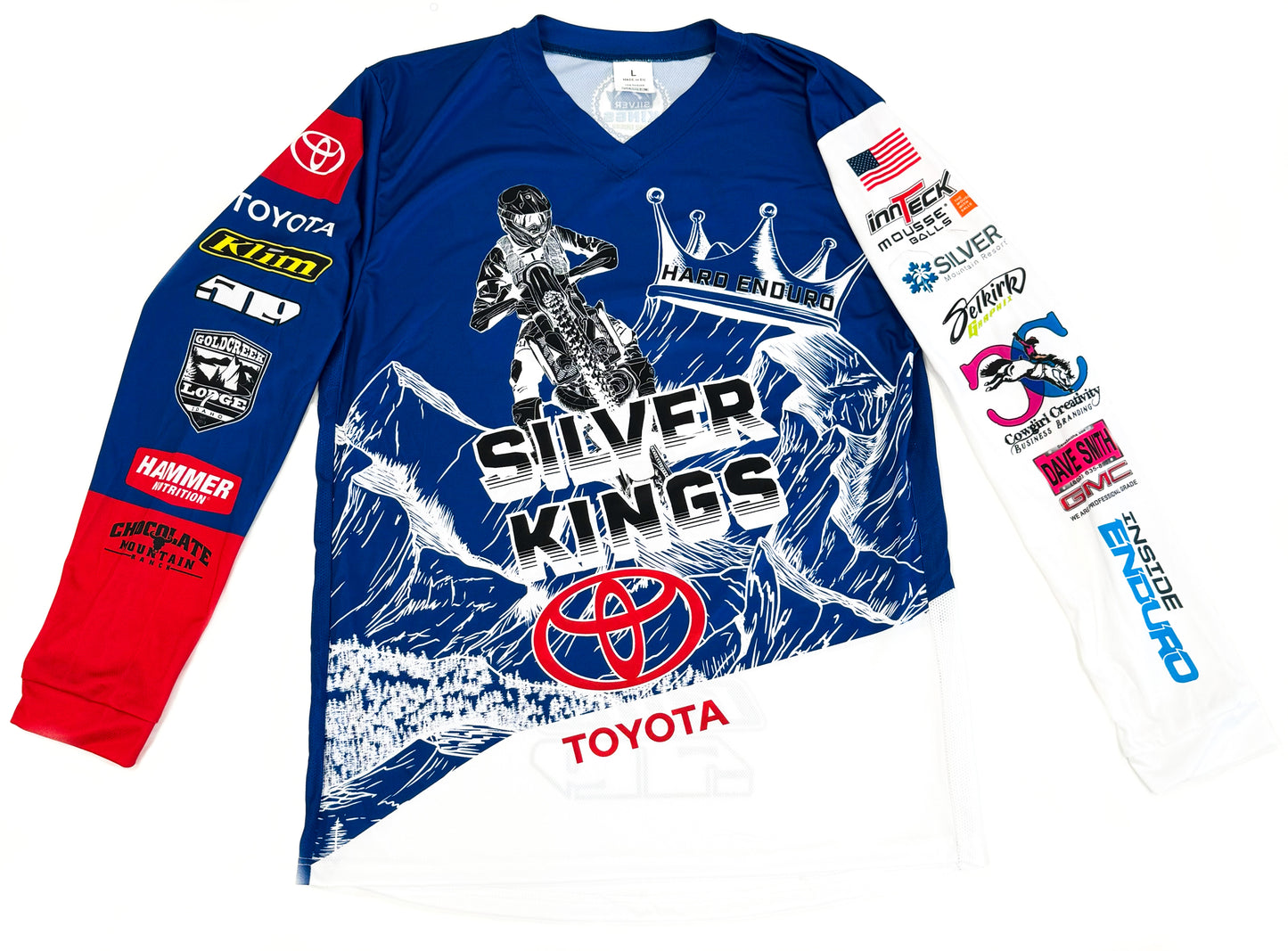 2024 Toyota Silver Kings Hard Enduro Race Jersey - Non-Customized