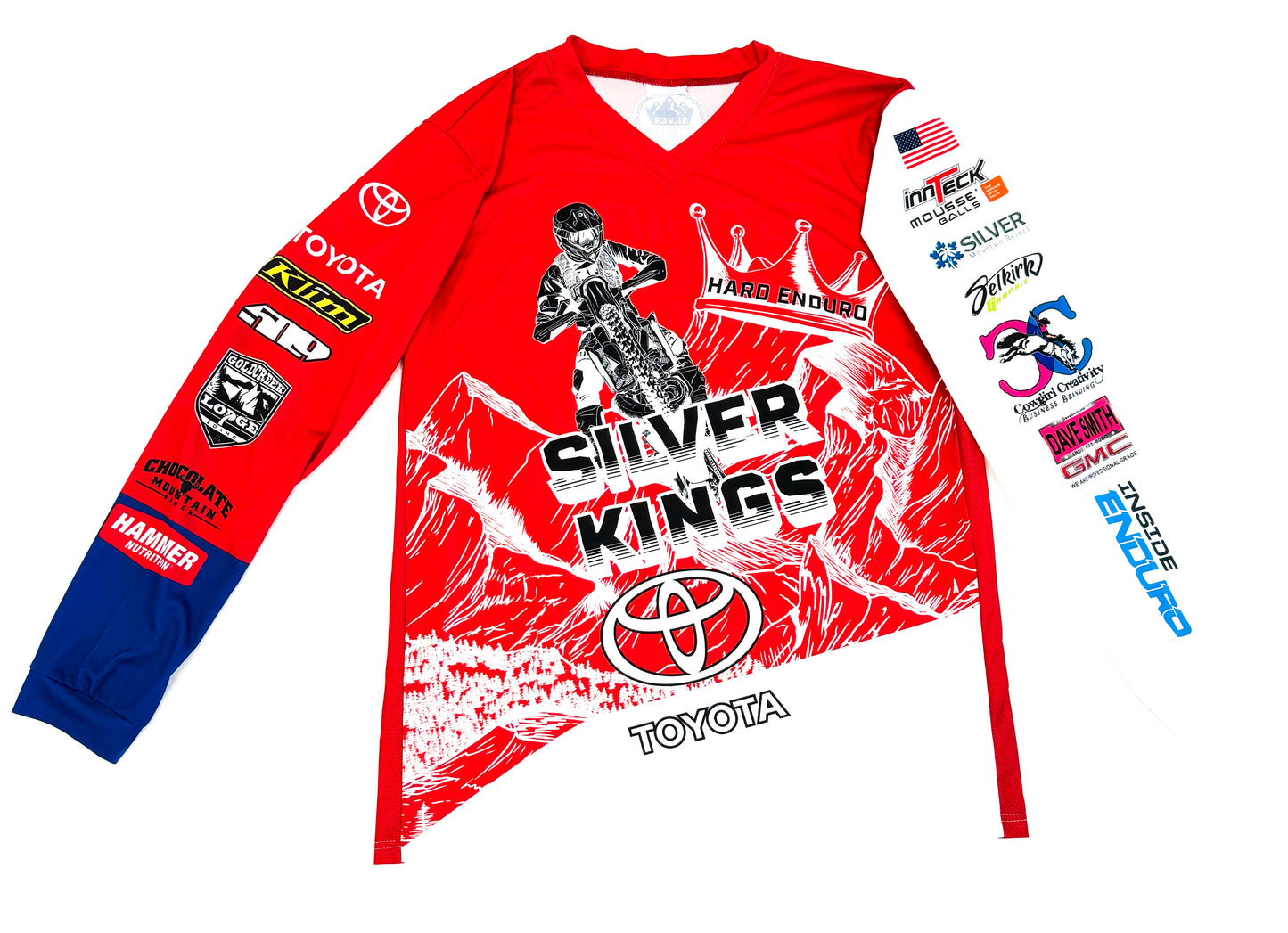 2024 Toyota Silver Kings Hard Enduro Race Jersey - Non-Customized